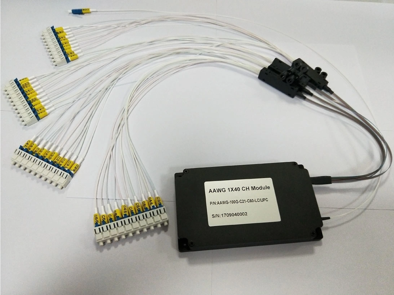 100 ГГц 40-канальный атермальный модуль AWG DWDM C21-C60 